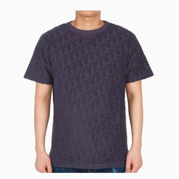 CD OBLIQUE RELAXED-FIT T-SHIRT - ROSE VIOLET-XS-S - Picture 6 of 8